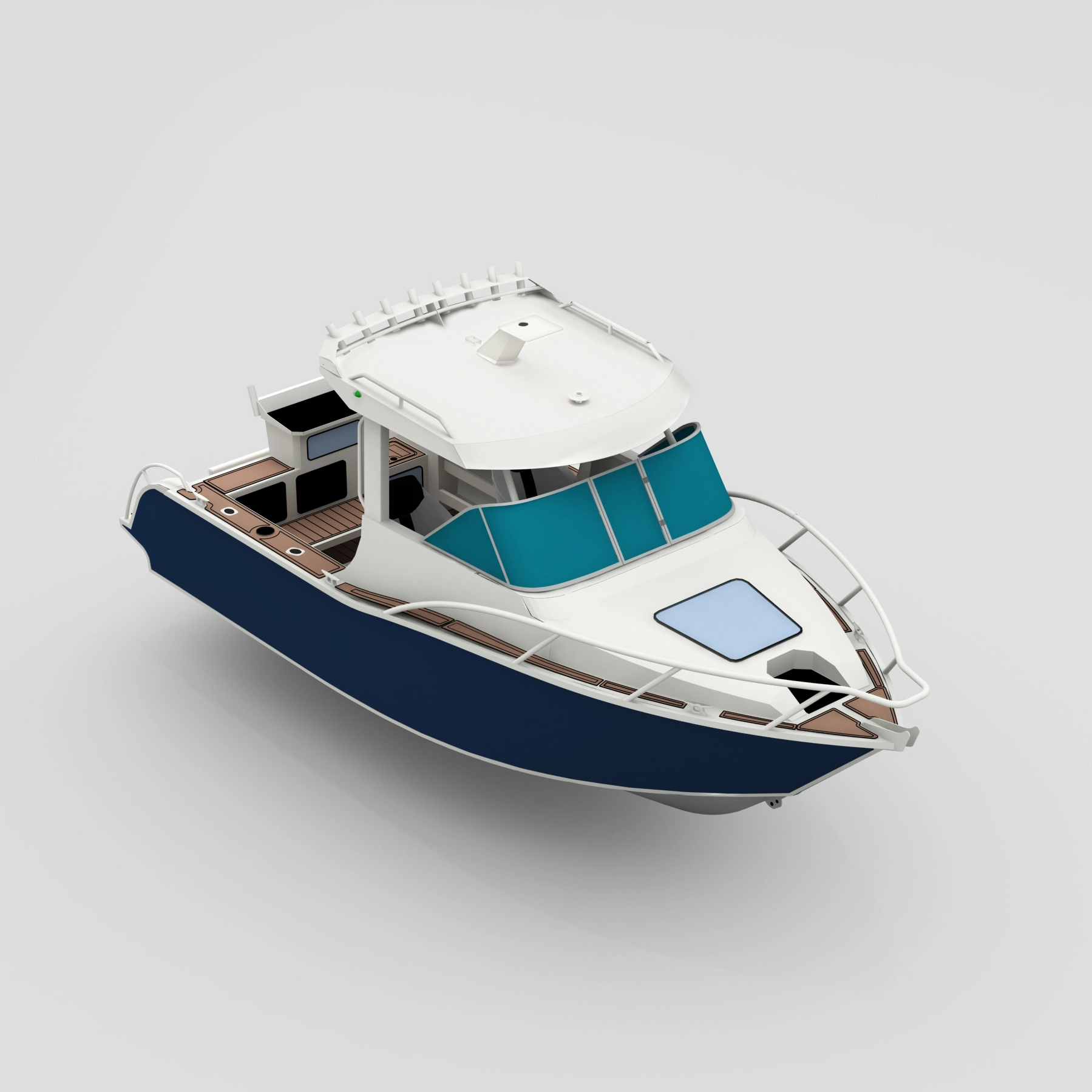 6.25m Bladecraft Aluminum Fishing Boat