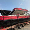 36ft Luxury Party Double Decker Pontoon Boat with Toilet