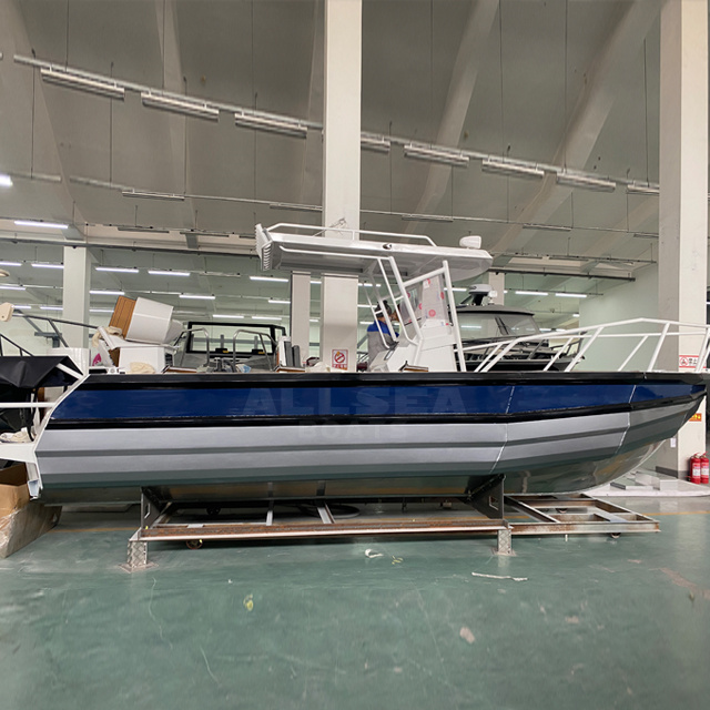 Outdoor Speed Racing Aluminum Center Console Boat