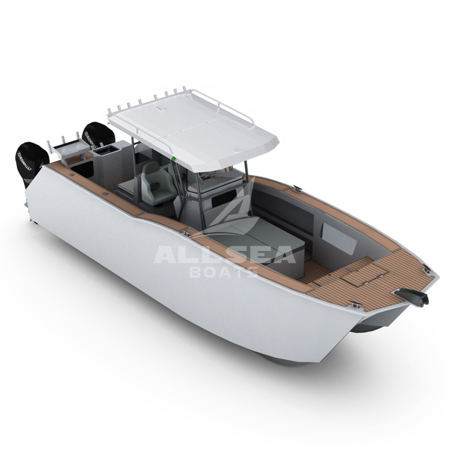 7.9m Aluminum Console Catamaran Boat