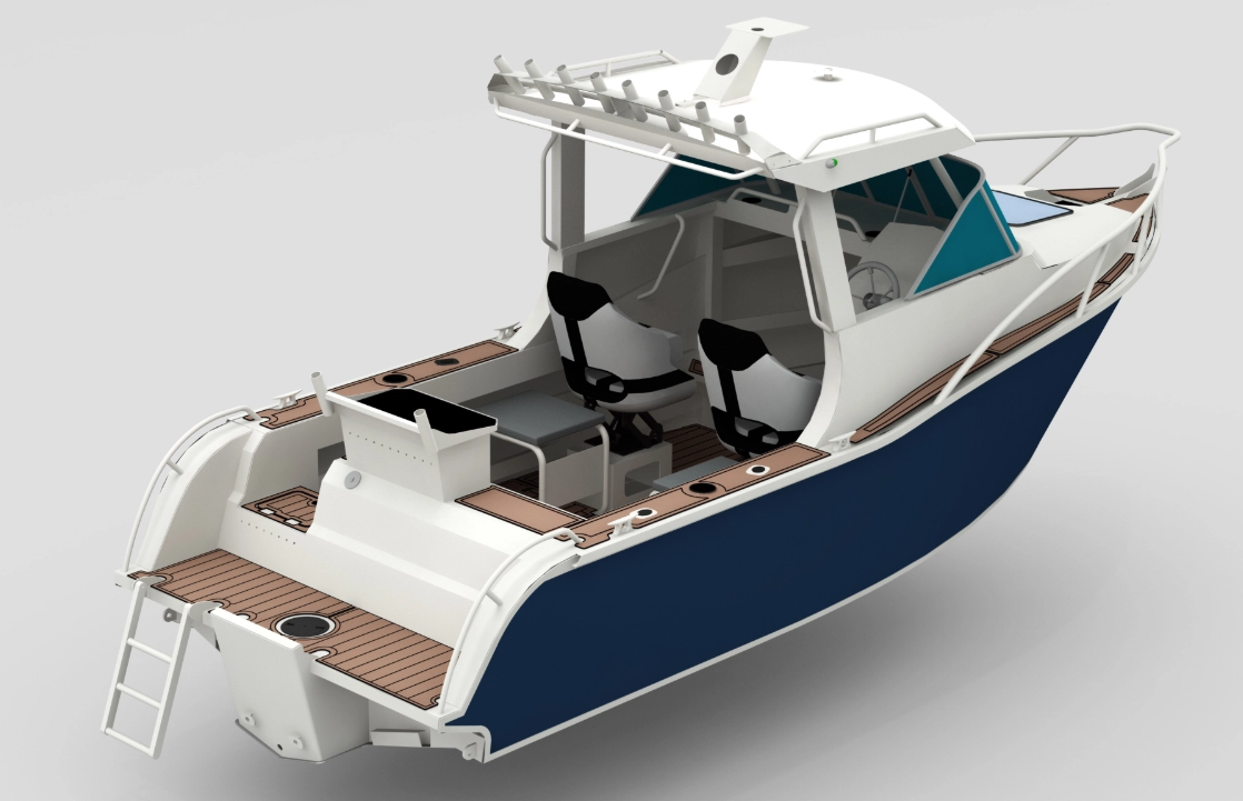 Profisher 6.25m Aluminum Cuddy Boat