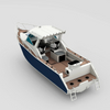 Profisher 750 Aluminum Cuddy Cabin Boat