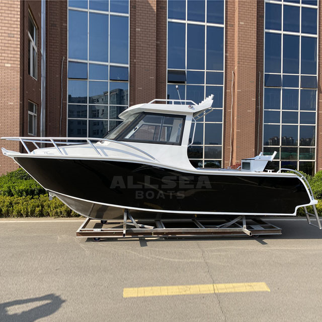 Leisure Aluminum Checker Plate Motor Boat