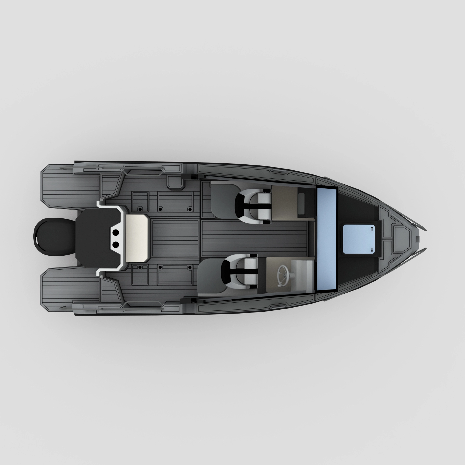 6.2m Bladecraft Aluminum Fishing Boat