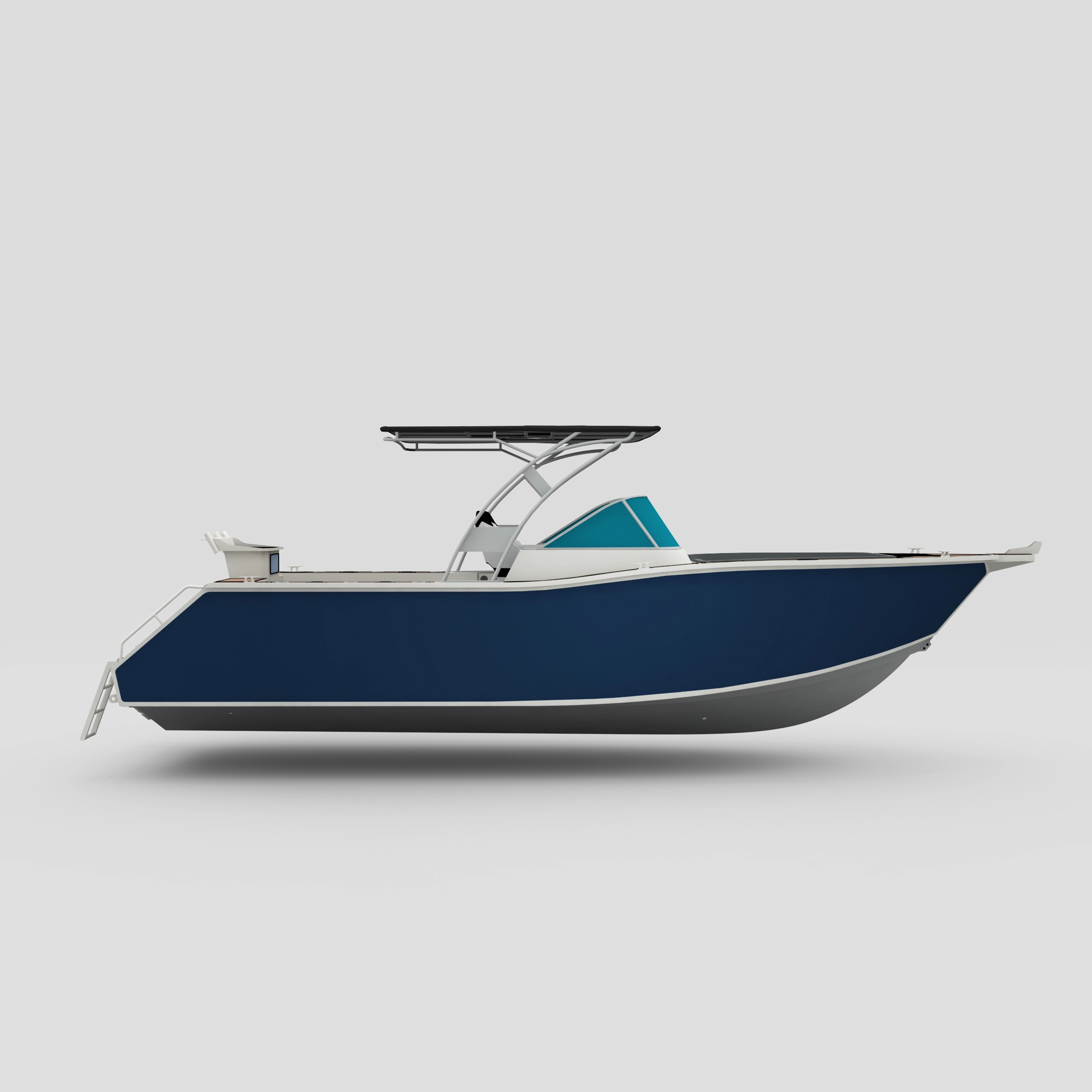 Profisher 750 Bowriderblack Aluminum Fishing Boat