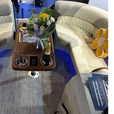 22ft Sport Tritoon Pontoon Boat