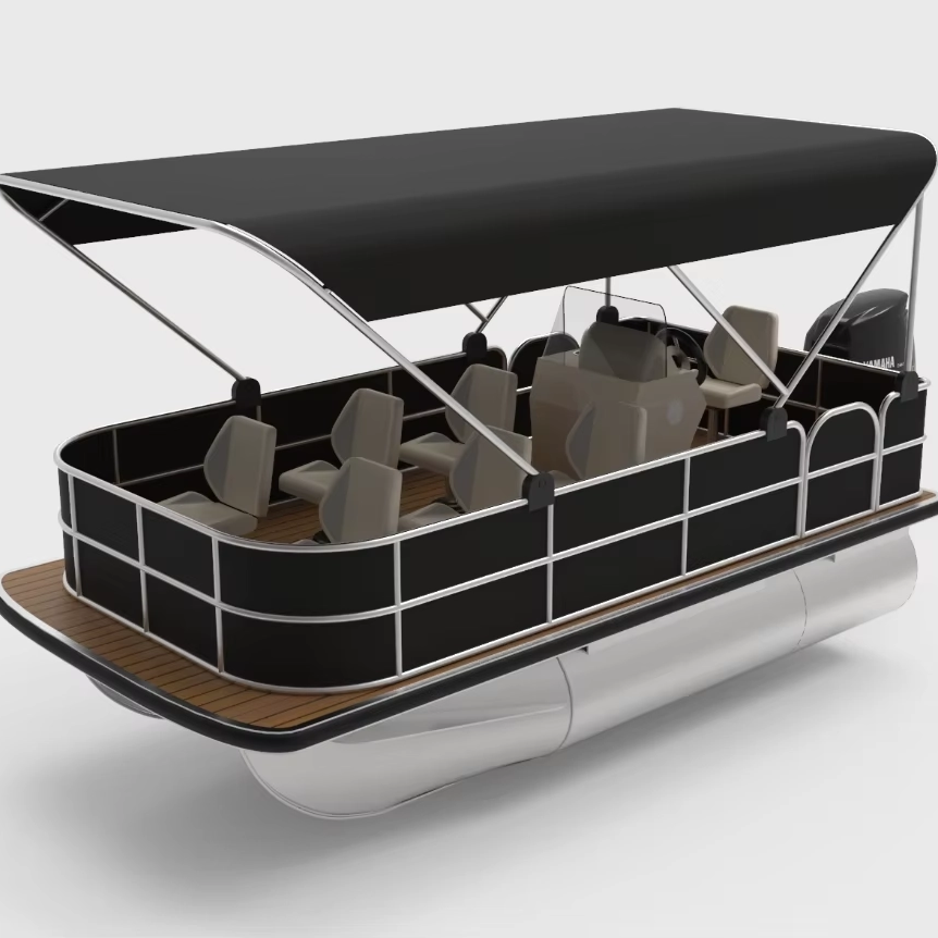 Luxury Pontoon Boat Gelcoat Maintenance